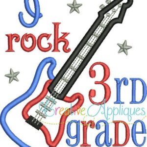 i-rock-third-3rd-grade-embroidery-applique-design