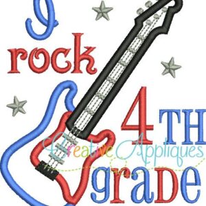 i-rock-fourth-4th-grade-embroidery-applique-design