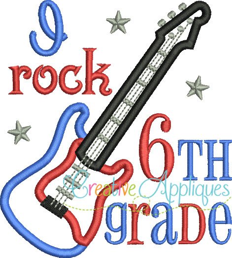 i-rock-sixth-6th-grade-embroidery-applique-design