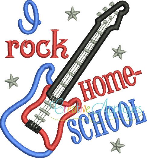 i-rock-homeschool-embroidery-applique-design