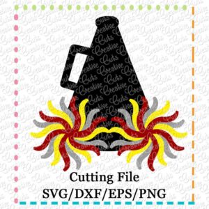 megaphone-pompom-pom-pom-svg-cutting-file-cheerleader-silhouete-cameo-cricut-scan-n-cut