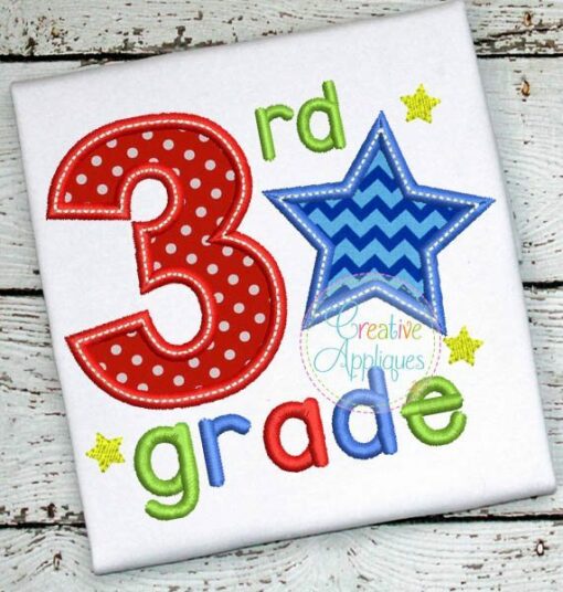 third-3rd-grade-star-embroidery-applique-design
