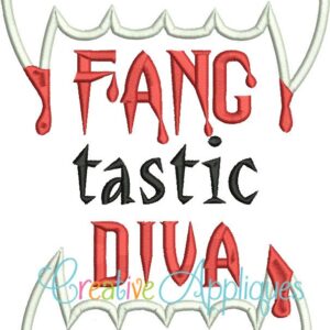 fang-tastic-diva-embroidery-applique-design