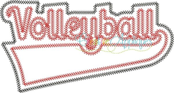 volleyball-embroidery-applique-design