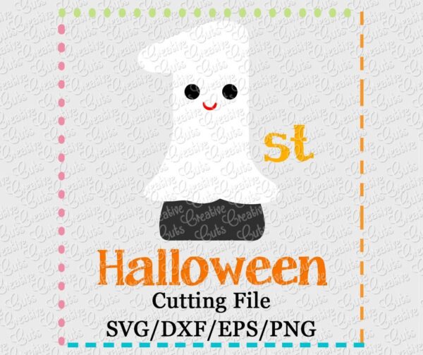 1st-halloween-ghost-svg-cut-cutting-file