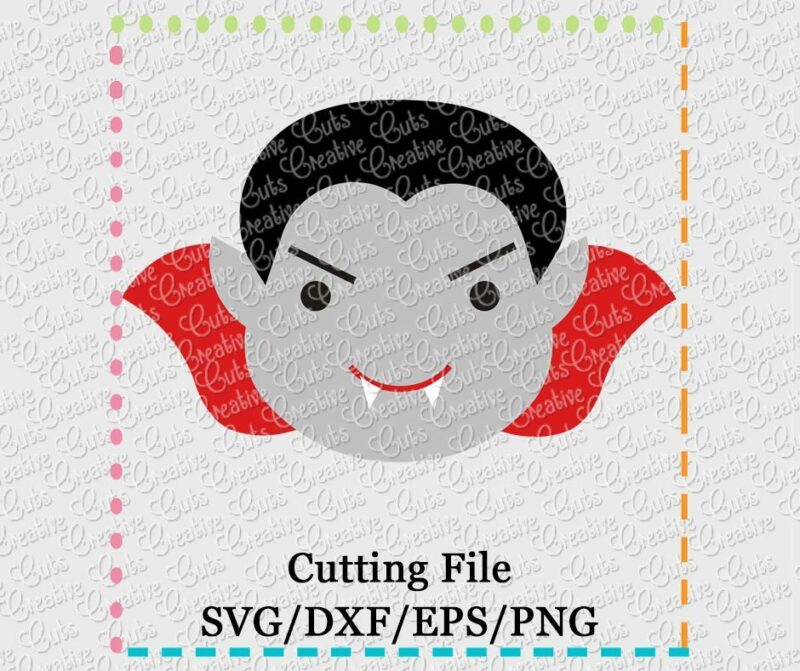 Dracula SVG DXF EPS PNG - Creative Appliques