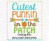 Cutest Punkin in the Patch SVG DXF EPS - Creative Appliques