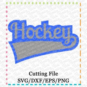 hockey-cutting file-svg-dxf-eps