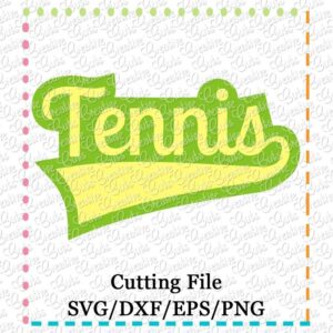 tennis-cutting file-svg-dxf-eps