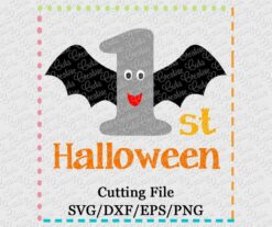 1st-halloween-bat-SVG-cut-cutting-file