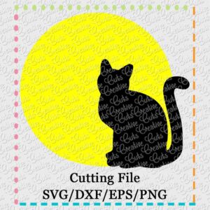 cat-moon-svg-dxf-cut-cutting-file