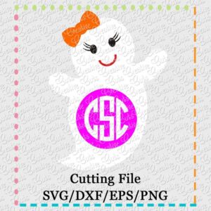 ghost-monogram-svg-dxf-eps-cut-cutting-file