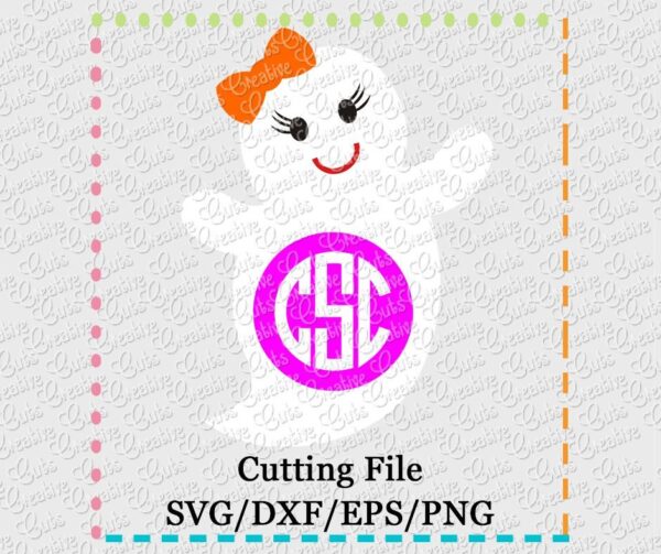 ghost-monogram-svg-dxf-eps-cut-cutting-file