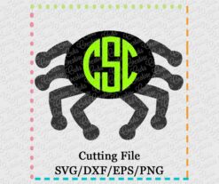 monogram-spider-svg-dxf-eps-cut-cutting-file