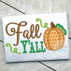 fall-yall-embroidery-applique-design