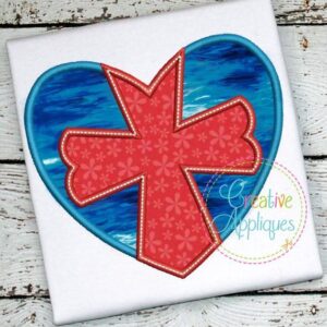 Heart-Cross-embroidery-applique-design