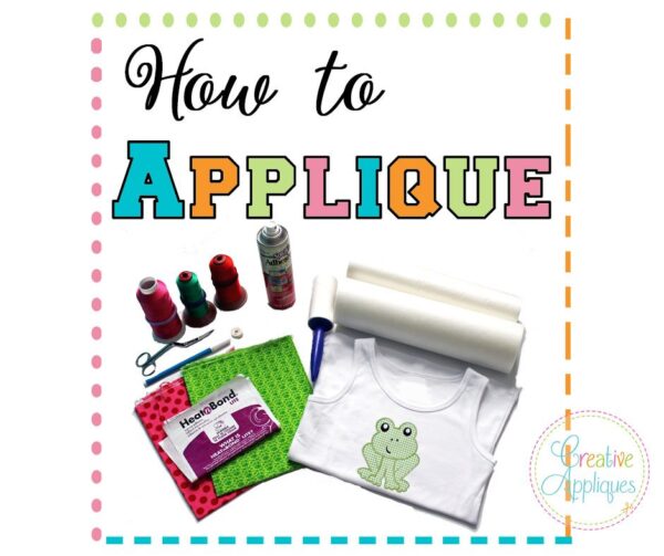 How to Applique for Beginners