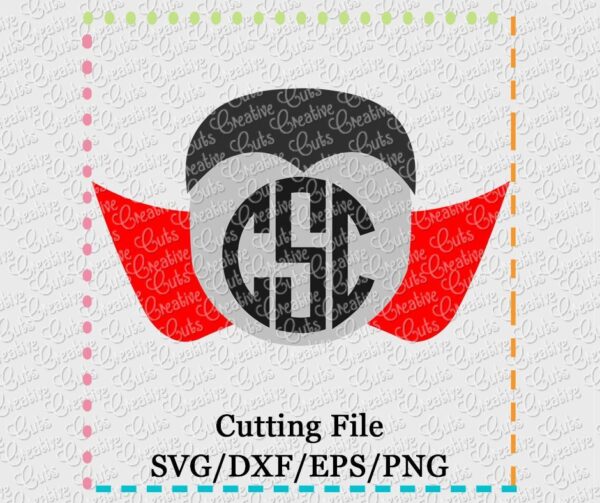 vampire-monogram--svg-dxf-cut-cutting-file