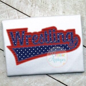 wrestling-embroidery-applique-design