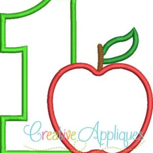 apple-one-first-1st-birthday-embroidery-applique-design