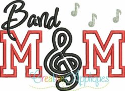 band-mom-clef-music-note-embroidery-applique-design