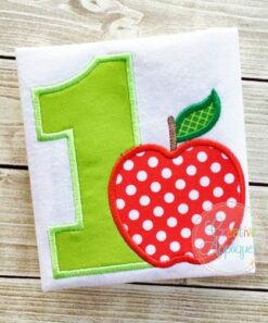 apple-one-first-1st-birthday-embroidery-applique-design