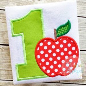 apple-one-first-1st-birthday-embroidery-applique-design