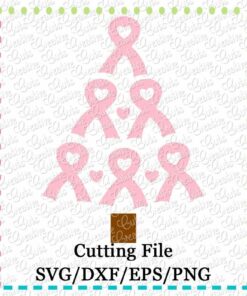 awareness-ribbon-christmas-tree-svg-cutting-file