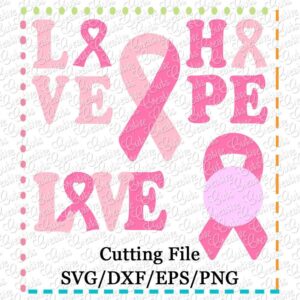 awareness-ribbon-support-set-svg