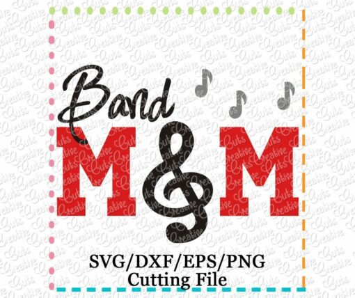 band-mom-clef-svg-cutting-file