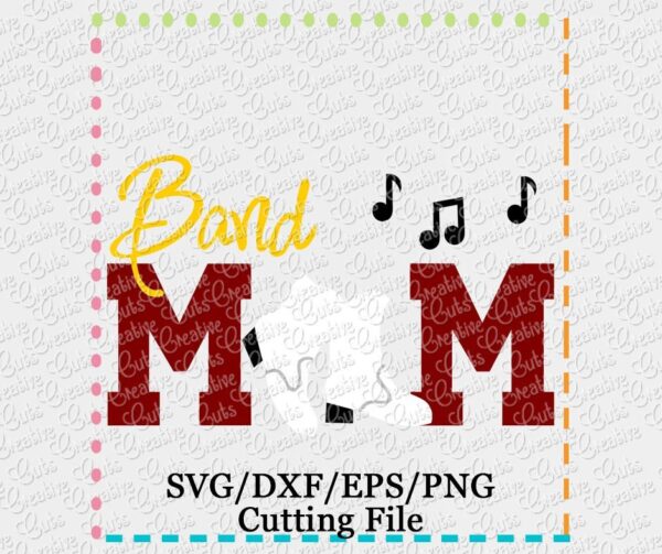 band-mom-marching-boots-drum major-color-guard-svg-cutting-file