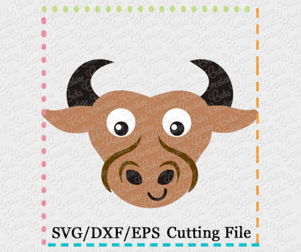 Longhorn Cutting File SVG DXF EPS