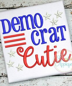 democrat-cutie-embroidery-design