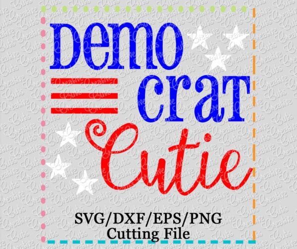 democrat-cutie-svg-cutting-file