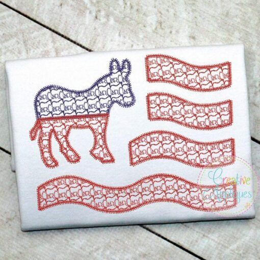 donkey-democratic-flag-embroidery-applique-design