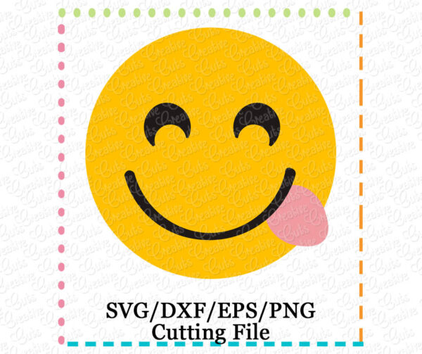 emoji-tongue-out-svg-cutting-file