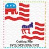 flag-democratic-republican-svg-cutting-file