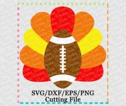 football-turkey-svg-cutting-file