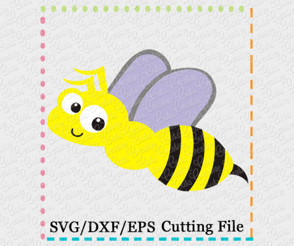 Hornet Yellow Jacket Bumblebee Cutting File SVG DXF EPS