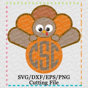 monogram-turkey-svg-cutting-file