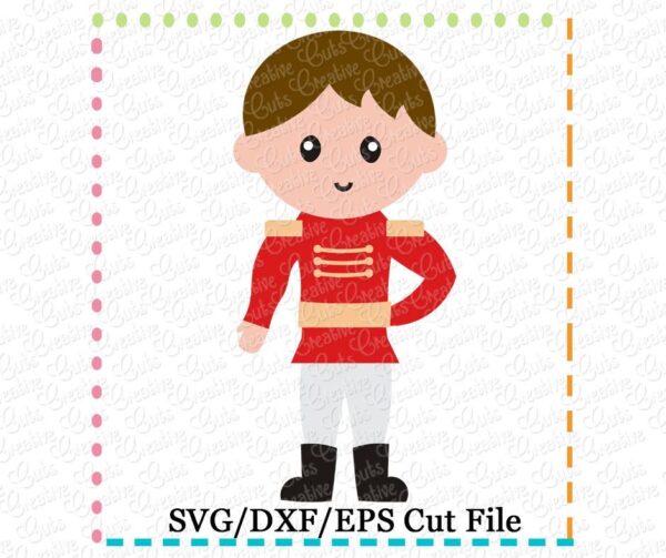 Nutcracker Prince Cutting File SVG DXF EPS