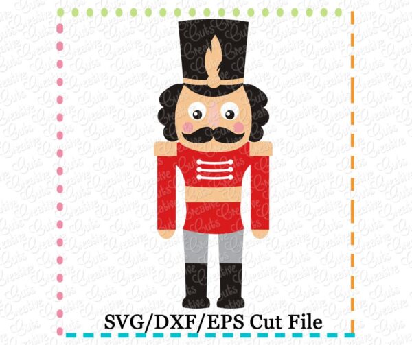 Nutcracker Cutting File SVG DXF EPS