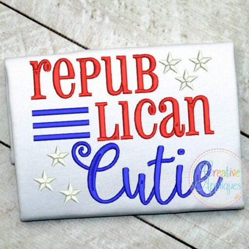 republican-cutie-embroidery-applique-design