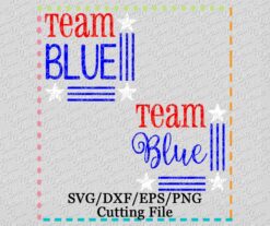 team-blue-democratic-svg-cutting-file