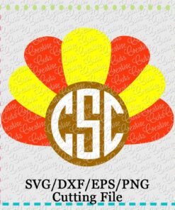 Download Girl Turkey Cutting File Svg Dxf Eps Creative Appliques