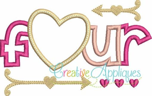 four-heart-arrow-birthday-embroidery-applique-design