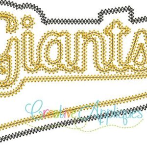 giants-embroidery-applique-design