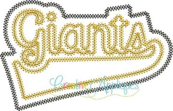 giants-embroidery-applique-design