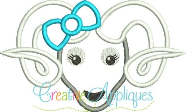 ram-girl-embroidery-applique-design