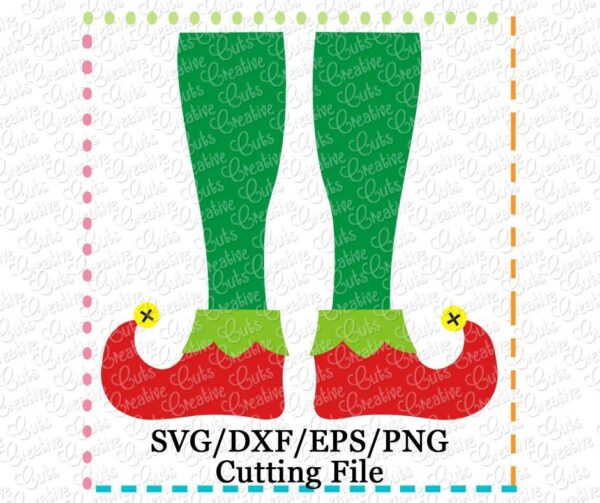 Elf Legs Cutting File SVG DXF EPS